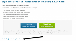Install MySQL in Azure Virtual Machine