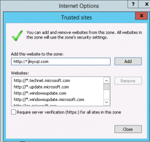 Install MySQL in Azure Virtual Machine