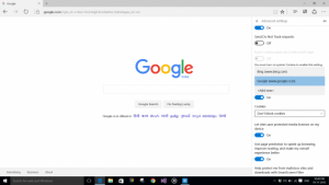 Google As Search Provider In Edge