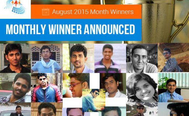 August Month Winner In C-Sharp Corner