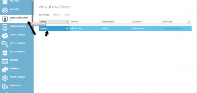 Adding end points in Azure Virtual Machine