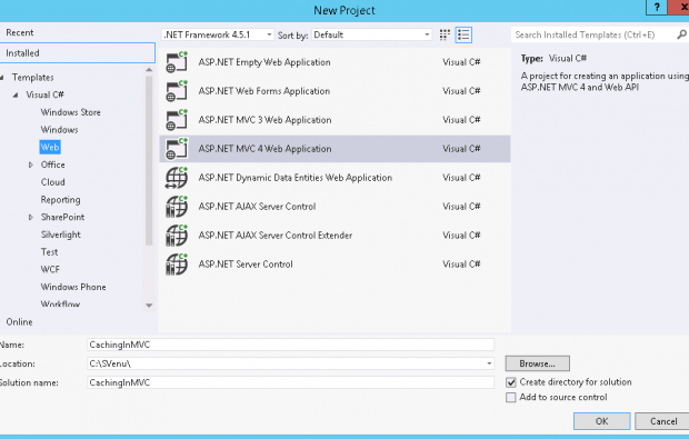 Caching In MVC