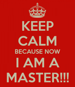 I am a master