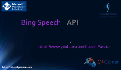 Bing Speech Api Thumbnail
