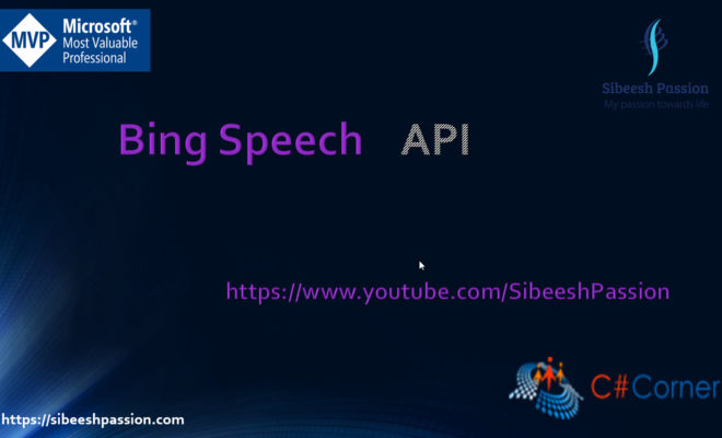 Bing Speech Api Thumbnail