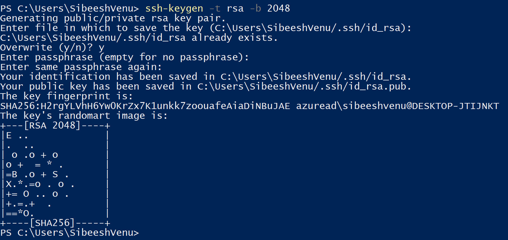 Ssh rsa pub